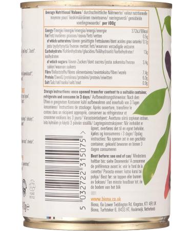 Biona Organic Chilli Black Beans 410g - Buy Online on GoSupps.com