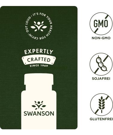 Swanson L-Arginine 500mg - 200 Soy-Free Gluten-Free Non-GMO Capsules | High Dose Amino Acid Supplement Laboratory Tested - Buy Online on GoSupps.com