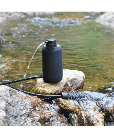 Portable 0.01 Micron 5-Stage Water Filter with Emergency Lighting for Camping - Buy Online on GoSupps.com