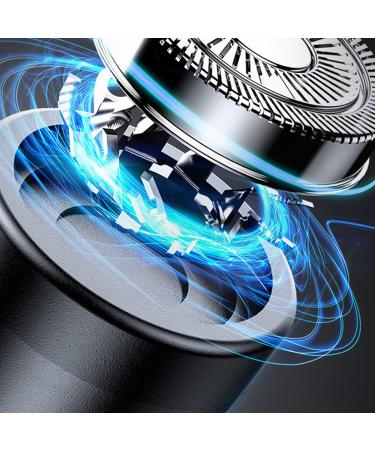 Mini Portable Electric Shaver - USB Charging Waterproof Rotary Razor for Home & Travel - Buy Online on GoSupps.com