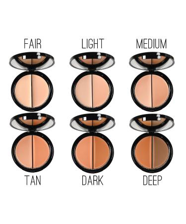 EVE PEARL Dual Salmon Concealer & 202 Concealer Blender Brush Set - Tan - Buy Online on GoSupps.com