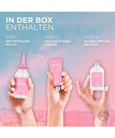 L'Or al Paris Coloration No. 323 Dark Chocolate - Ammonia-Free Hair Tint for All Skin Types Gray Coverage & Natural Gloss - 1 Piece - Buy Online on GoSupps.com