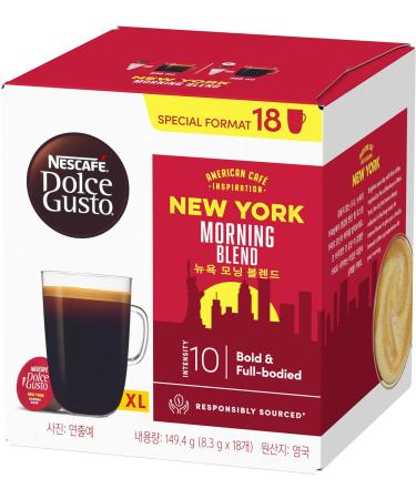 Dolce Gusto - New York Morning blend - 3x 18 Pods - Buy Online on GoSupps.com