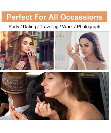 GAOLZIUY Gifts for Wife - Beautiful Wife Gift Rose Gold Compact Mirror  Birthday Gifts for Women  Wedding Anniversary  Valentines Day  Mothers Day for Wife Rose Gold-wife-1 rose gold-wife-1 - Buy Online on GoSupps.com