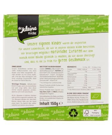 Organic Baby & Toddler Snack Package (8+ Months) - Oat Biscuits Carrot Cookies Crackers & More - Additive-Free | Small Kitchen - Buy Online on GoSupps.com