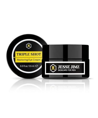 Triple Shot Restoring Eye Cream for Men - Anti-Aging Eye Balm for Fine Lines Puffiness Dark Circles & Undereye Bags | Worldwide Shipping - Buy Online on GoSupps.com