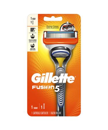Gillette Fusion5 Mens Razor Handle + 1 Blade Refill HANDLE + 1 REFILLS