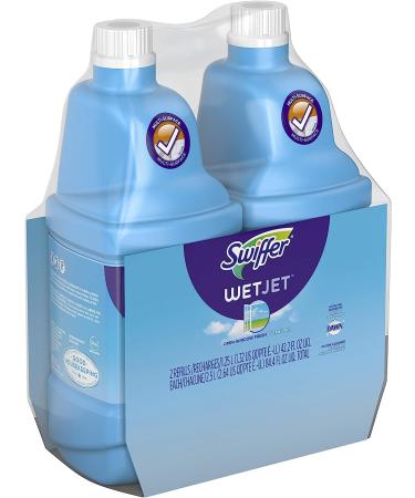Swiffer WetJet Open Window Fresh Scent Cleaner Refills 1.25L (Pack of 2) - Multi-Surface Solution for Floor and Hardwood - Buy Online on GoSupps.com