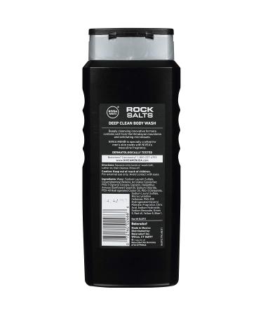 NIVEA MEN Deep Clean Rock Salts Body Wash - Exfoliating 3 Pack (16.9 Fl Oz Each) - Buy Online on GoSupps.com