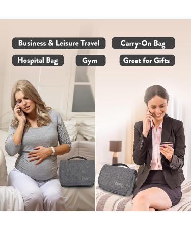 Luxury Natural 30 Piece Women's Travel Accessories Kit - TSA Compliant Toiletries in Travel Bag for Vacation, Hospital & Postpartum - Buy Online on GoSupps.com