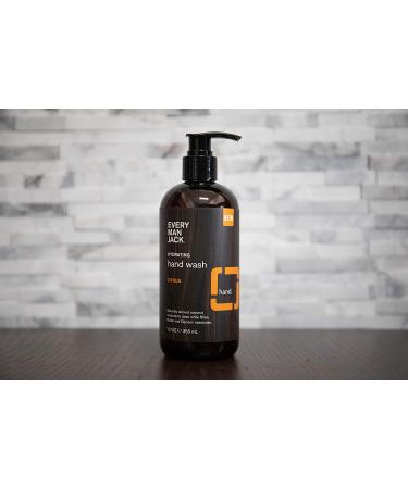 Every Man Jack Citrus Hand Wash - 12oz Twin Pack (2 Bottles) | Naturally Derived, Certified Cruelty Free, Gluten Free, Vegan - Buy Online on GoSupps.com