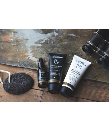 Percy Nobleman Age Defence Kit - Men's Skincare Set with Charcoal Scrub Hydrating Serum & Vitamin C Moisturiser | International Shipping - Buy Online on GoSupps.com