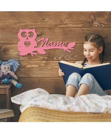 Personalized Owl LED Lamp - Perfect Gifts for Kids' Rooms | Custom Name Decor - Buy Online on GoSupps.com