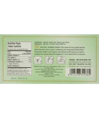 Ann OS32036 Instant Honeyed Jasmine Green Tea 324-Gram 18 Count (Pack of 1) - Buy Online on GoSupps.com