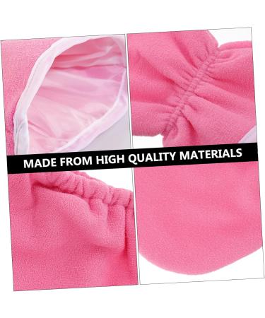 Veemoon Moufles de Soin Mains Cire Paraffine Chaussettes Soin Pieds Cire Paraffine Lot 2 Pi ces Taille Unique Hydratants Nourrissants pour Femmes Usage Spa et Domicile Polyester Rose - Buy Online on GoSupps.com