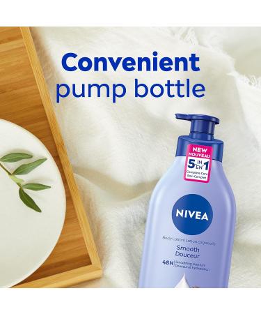 Nivea Smooth Irresistible Care Body Lotion 625mL - Shea Butter for Dry Skin | Buy Internationally - Buy Online on GoSupps.com