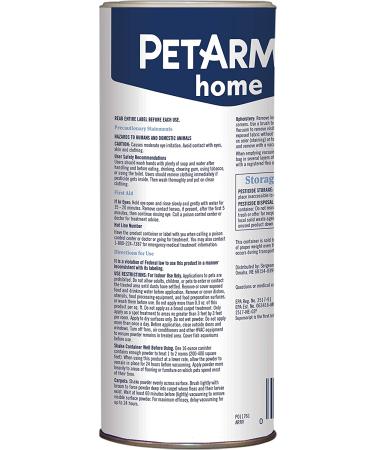 PetArmor 16oz Home Carpet Powder for Fleas and Ticks - Protects and Deodorizes Carpets - Buy Online on GoSupps.com