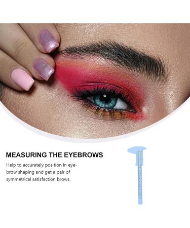 Cabilock 2 pi ces R gle de Mesure Sourcils Multifonction Bleu Outil Pr cis pour Maquillage Femmes D butantes et Professionnelles - Buy Online on GoSupps.com