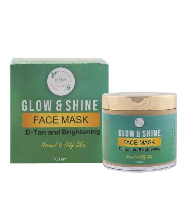 Glow And Shine Face Mask For Men and Women For All Skin types (100gm)