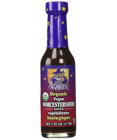 Wizard's Organic Vegan Worcestershire Sauce 5oz - Buy Online on GoSupps.com