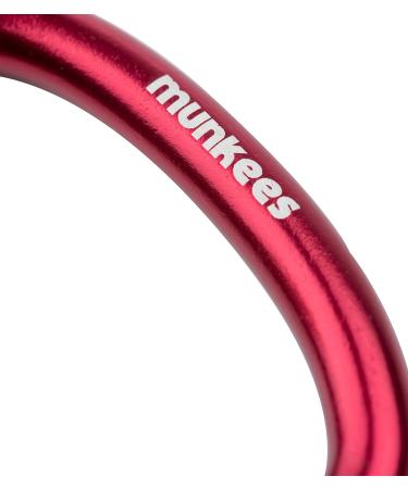 Buy Munkees Heart Carabiner Keyring (Red) - Perfect for Keys & Gear | Shop Now - Buy Online on GoSupps.com