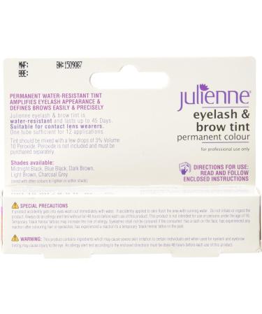 Julienne Eyelash & Eyebrow Permanent Light Brown 04 Tint 15ml - Long-lasting Color - Buy Online on GoSupps.com