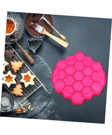 Milisten Silicone Honeycomb Cake Mold Chocolate Candy Molds Silicone Muffin De para Gelatinas Silicone Chocolate Honeycomb Cake Mold Silicone Manual Silica Gel Hand Model Pink - Buy Online on GoSupps.com