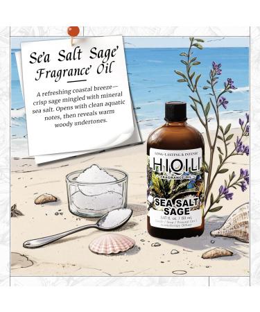 HIQILI 30ML Bergamot Essential Oil & 150ML Sea Salt Sage Fragrance Oil for DIY Diffuser - Buy Online on GoSupps.com
