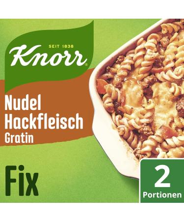 Buy Knorr Fix Pasta Minced Meat Gratin 2 Portions (36g) | International Shipping Available - Buy Online on GoSupps.com