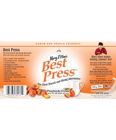 Mary Ellen's Best Press Refills 33.8oz-Peaches & Cream - Buy Online on GoSupps.com