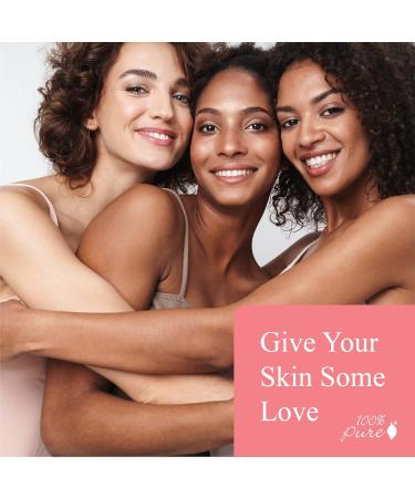100% PURE Stretch Mark Butter - Vegan Belly Moisturizer with Shea & Cocoa for Pregnancy - Nourishing Skin Defense with Vitamins & Antioxidants - 1.35oz - Buy Online on GoSupps.com