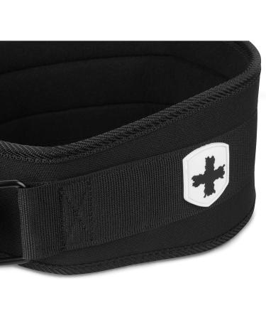 Harbinger Nylon Weightlifting Belt - Flexible Ultralight Foam Core 4.5 Wide Black | Best for International Shipping - Buy Online on GoSupps.com