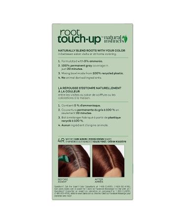 Clairol Root Touch-Up by Natural Instincts Hair Dye in 4R Dark Auburn - 2.72 oz (Pack of 1) - Buy Online on GoSupps.com