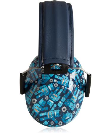 Muted Designer Hearing Protection for Infants & Kids - Adjustable Children's Ear Muffs from Toddler to Teen One Size Robot Blue - Buy Online on GoSupps.com