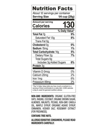 NutHouse! Premium Original Recipe Granola - Gluten-Free, Non-GMO, Kosher | Vegan & Soy-Free | 12 oz. Bag (3-Pack) - Buy Online on GoSupps.com