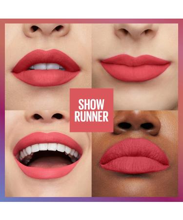 Maybelline Super Stay Matte Ink Liquid Lipstick - Limited Edition Birthday Cake Scented Shade Show Runner 0.17 Fl Oz - Buy Online on GoSupps.com