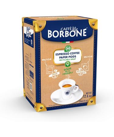 Caff Borbone M lange Rossa Lot de 50 dosettes Compatible E.S.E. dm 44 - Buy Online on GoSupps.com