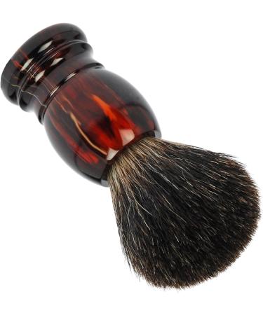 Fantasia Pure Badger Shaving Brush - Havana Plastic Handle 9.5 cm Height 1 Pack - Perfect for Smooth Shaves | International Shipping Available - Buy Online on GoSupps.com