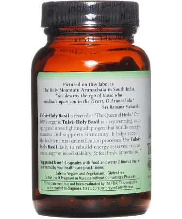 Organic India Tulsi Holy Basil Og3 90 Vcap4 - Buy Online on GoSupps.com