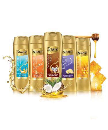 Suave Professionals Shine Conditioner Moroccan Infusion 12.6 oz (Pack of 3) - Hydrating Hair Treatment - Buy Online on GoSupps.com