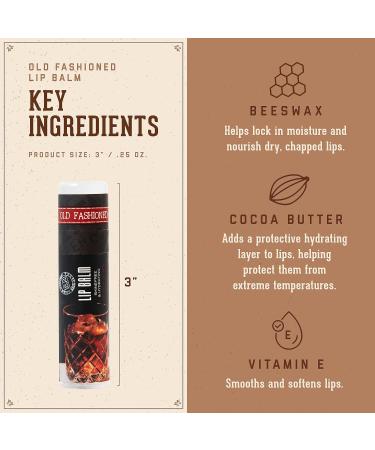 Buy 18.21 Man Made Lip Balm - Original Old Fashioned Flavor | Hydrating Lip Protectant with Beeswax Cocoa Butter & Vitamin E - International Shipping Available - Buy Online on GoSupps.com