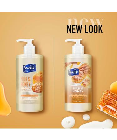 Suave Hand Soap 2-Pack - Milk & Honey + Cocoa Butter Shea - Moisturizing Essential Oils 13.5 Oz Each - International Shipping Available - Buy Online on GoSupps.com