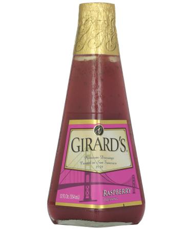 Girard's Raspberry Dressing, 12 oz Raspberry,French Dressing