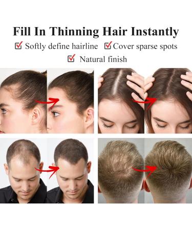VOLLUCK Poudre pour Racines Cheveux 12g Couverture Efficace des Cheveux Blancs & Zones Clairsem es Facilit d Application Fini Naturel Pour Homme et Femme (Noir) 12 g (Lot de 1) Noir - Buy Online on GoSupps.com