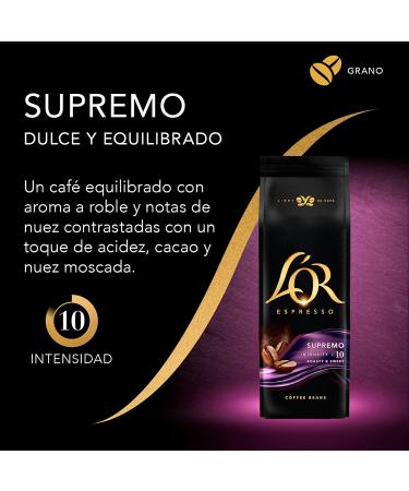 L'OR Espresso Coffee Bean Supremo Intensity 10 500 g - Buy Online on GoSupps.com