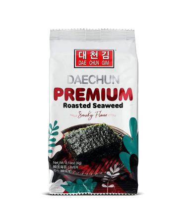 DAECHUN(Choi's1) Smoky(Wok Hei) Seaweed Snack 20 Pack - Vegan, Keto, Gluten-Free - Product of Korea - Buy Online on GoSupps.com