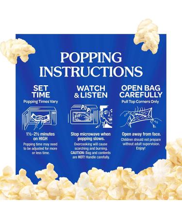 ACT II Light Butter Microwave Popcorn Bags 2.75 oz (Pack of 36) - Delicious and Convenient Snack Solution - Buy Online on GoSupps.com