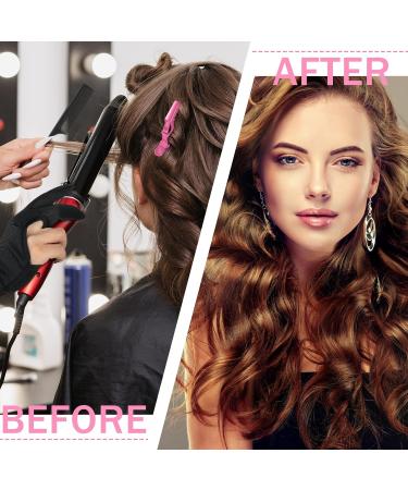 Skyley Hair Styling Tools Set - Hair Iron Heat Resistant Gloves Silicone Mat Clips & Combs for Perfect Curls - Buy Online on GoSupps.com