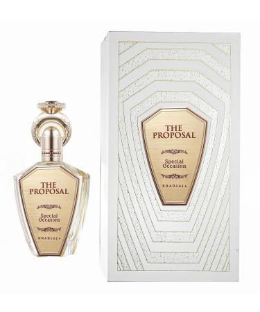 Khadlaj The Proposal Special Occasion Eau de Perfume Spray for Unisex 3.4 Ounce - Buy Online on GoSupps.com