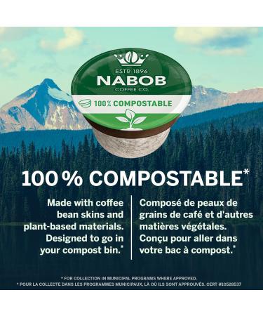 Nabob 1896 Tradition Coffee 100% Compostable Pods 117g (6 Boxes of 12 Pods) 1896 Tradition 12 Count (Pack of 6) - Buy Online on GoSupps.com